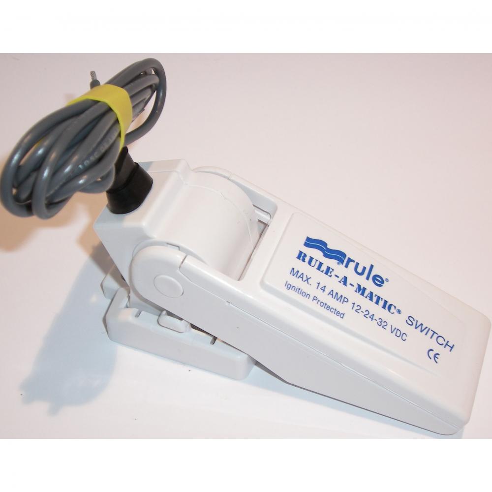 Float Switch Rule 35A-Matic - Bilge Pumps Switches - MTO Nautica Store