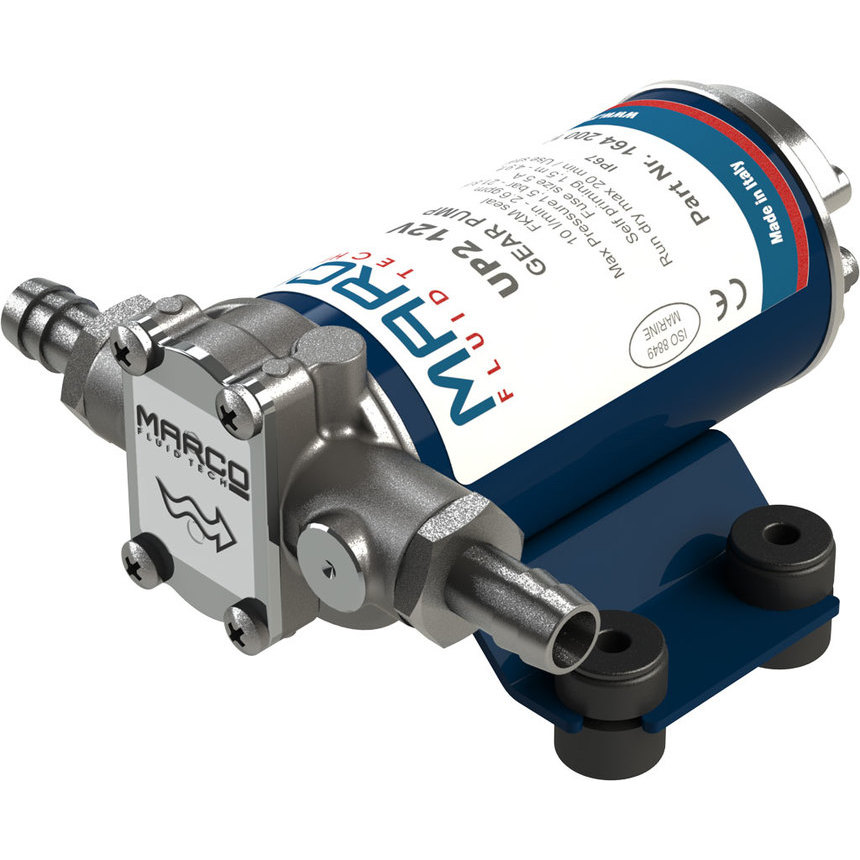 12 V robust transfer pump water pressure pump 600 l/h 1,5 bar Marco UP2 boat pump