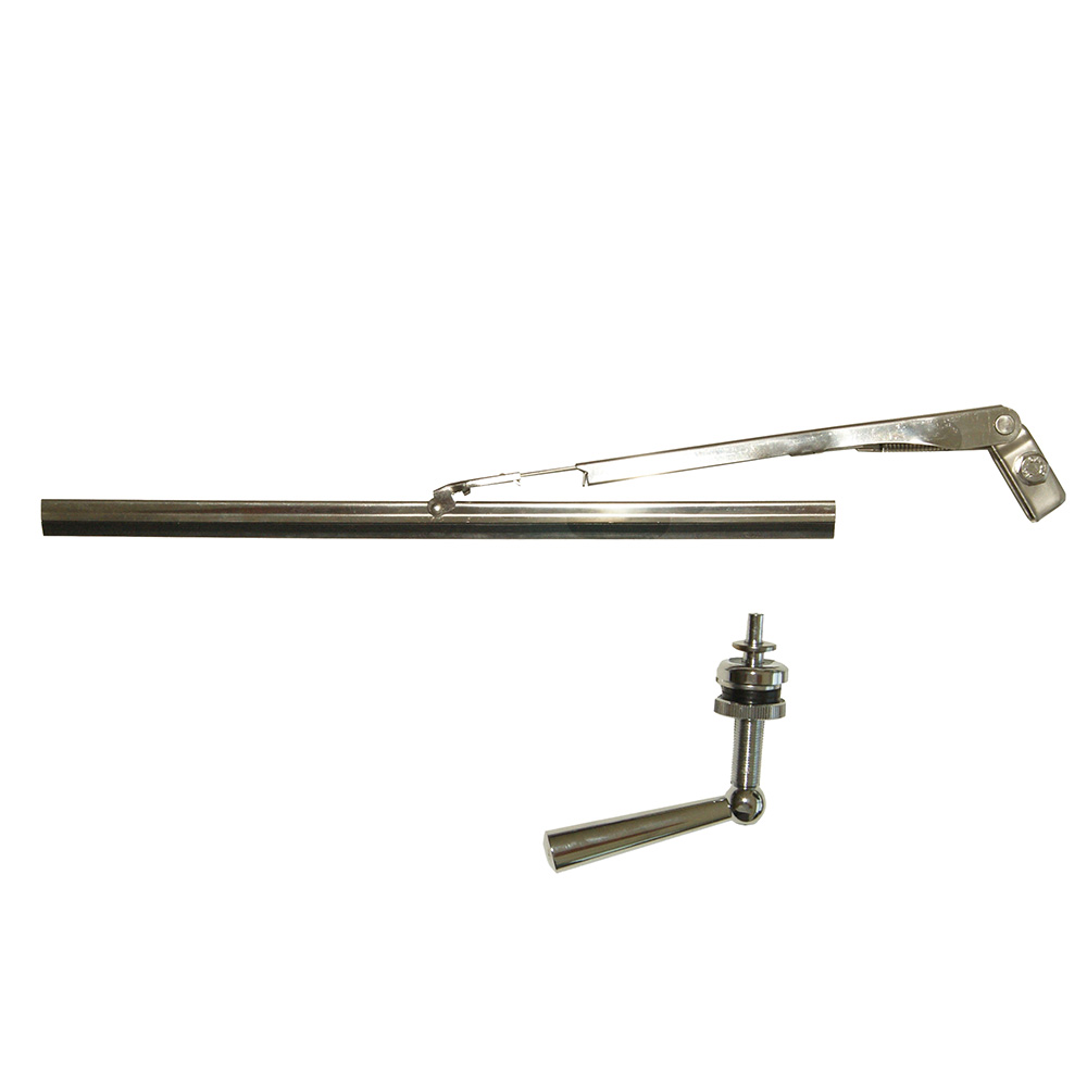 Manual Wiper with Chrome Brass Handle