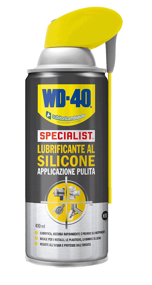 WD-40 Silicone Lubricant Ml 400 - Greases and Protective - MTO