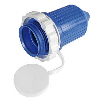 30A Tin Blue PVC Cap