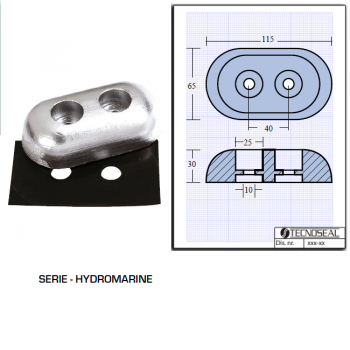 Hydromarine Series hull plate
