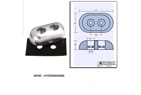 Hydromarine Series hull plate