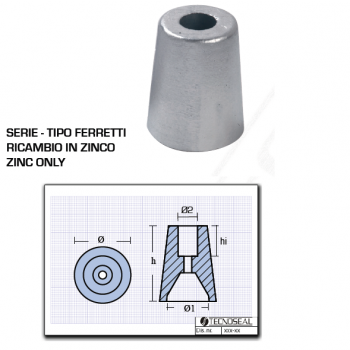 Zinc Type Ferretti Spinner