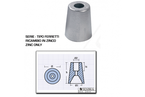 Zinc Type Ferretti Spinner