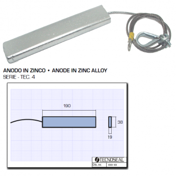 Tecno Series Zinc Suspended Anode