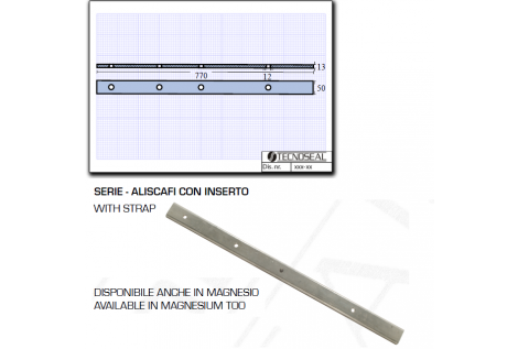 Zinc Bar Hydrofoils Series with Insert