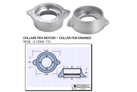 Collar for Motor Series S. Drive 110