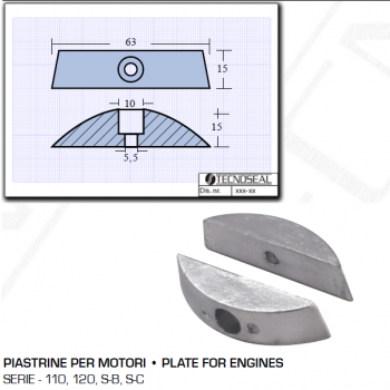 Plates for Motors Series 110 120 SB SC