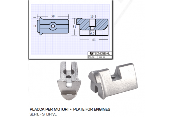 Plate for S.Drive Series Motors
