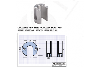 Collar for Engine Trim Pistons Mercruiser Bravo