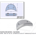 Plate for OMC Engines Johnson Evinrude 90 140 HP