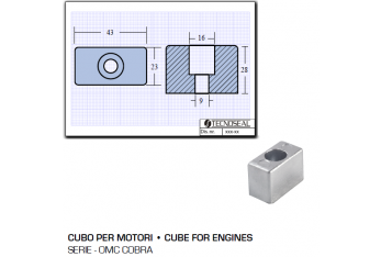 Cube for OMC Cobra Engines