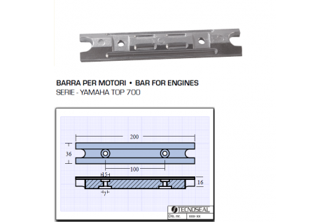 Bar for Yamaha Top 700 Engines