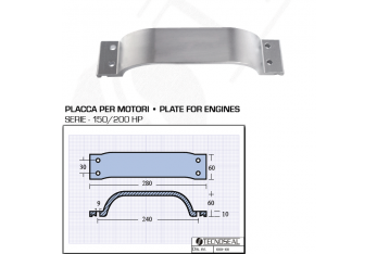 Plate for Motors 150 200 HP