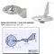 Fin for Yamaha 150 220 HP engines