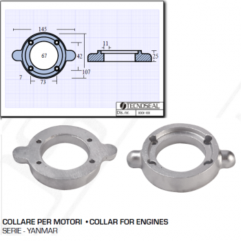 Collar for Yanmar Engines