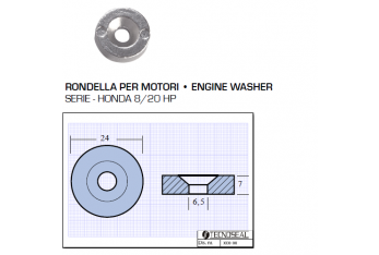 Washer for Honda 8 20 HP Engines