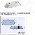 Plate for Honda FB 8 20 HP engines