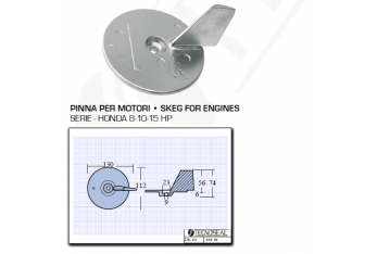 Fin for Honda Engines 8 10 15 HP