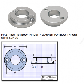 Plate for Bow Thrust KGF 25