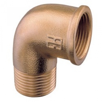 Elbow bend 90 MF Brass