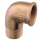 Elbow bend 90 MF Brass