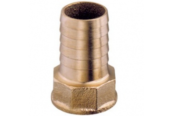 Brass female hose connector