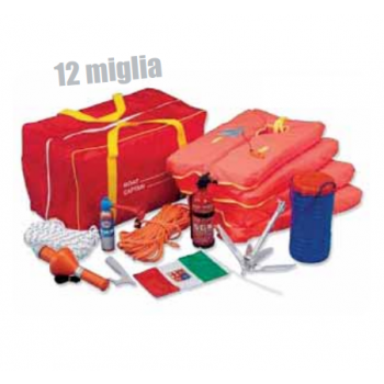 Complete Kit New Mandatory Safety Equipment 12Miglia