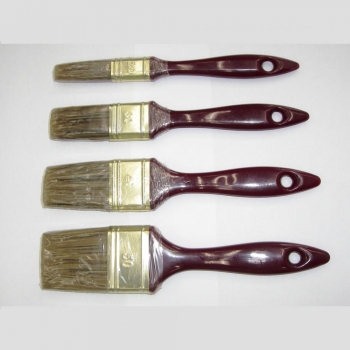 Brush for the application of enamels and paints
