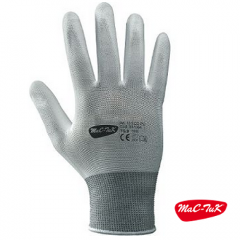 Glove in Continuous Thread 100% Polyester Mac-Tuk Polyurethane