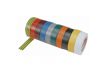 Self-extinguishing PVC electrical insulating tape