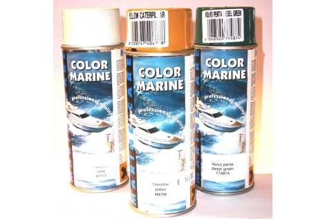 Special Spray Paint for Marine Motors Color Marine Care