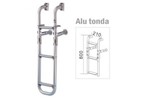 3 steps ladder mod. Folding Dedra