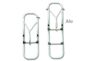 Folding ladder mod. Alfa for Inflatable Dinghies 3 or 4 Steps