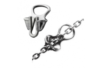 Chain Lock Anchor Stop in Stainless Steel