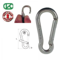KONG Standard carabiner in AISI 316 Stainless Steel