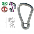 Carabiner KONG Eye Wide C / Eye in AISI 316 Stainless Steel