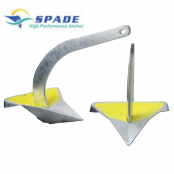 Spade anchor in galvanized steel