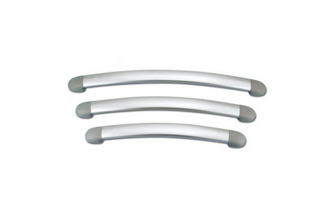 Aluminum handrail handle with terminals