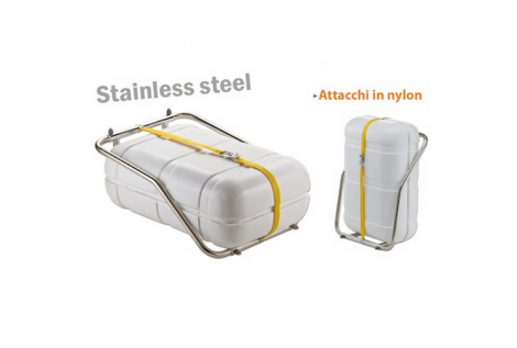 Raft Holder Vertical Adjustable Frame in Stainless Steel