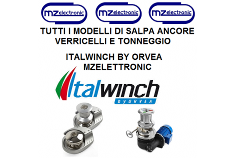 Windlass Winches Engines Italwinch by Orvea MZElettronic