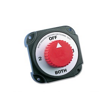 Diverter Switch for Max. Load Batteries 350A at 12V
