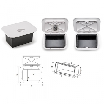 Walkable Waterproof Door and Rectangular ABS Case