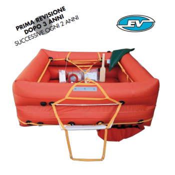 Coastaldry Eurovinil Life Raft Within 12 Miles