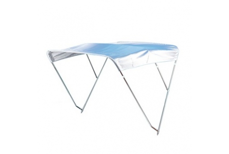 Sunshade Canopy Aisi 316 Stainless Steel WHITE Tarpaulin