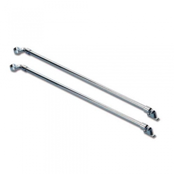Pair of Stainless Steel Bars to Use the Canopy as a Roll-Bar