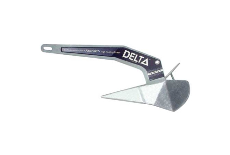 Delta galvanized steel anchor