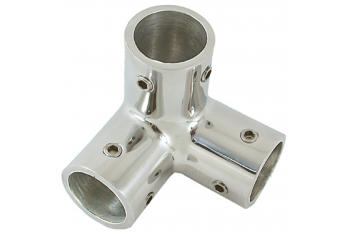 3-WAY STAINLESS STEEL ANGLE Ø MM.22