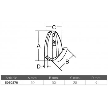 RETRACTABLE STAINLESS STEEL HANGER